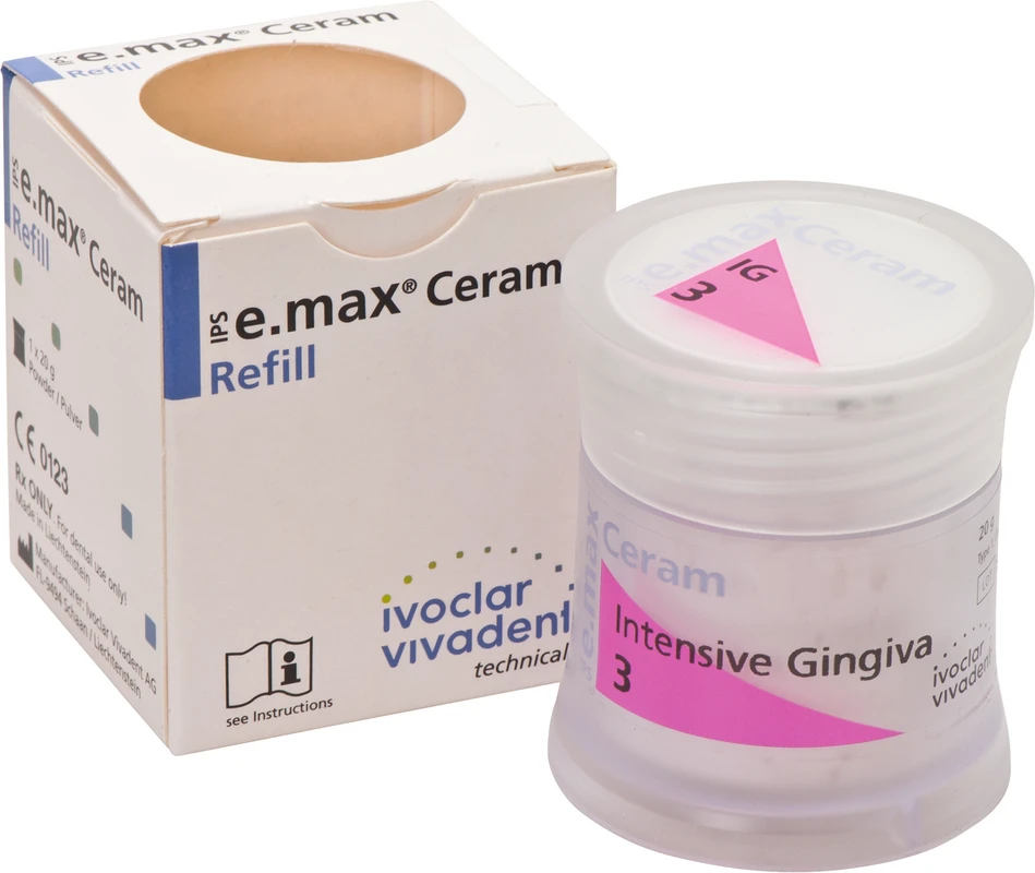 IPS e.max® Ceram Dose 20 g Pulver intensive gingiva 3