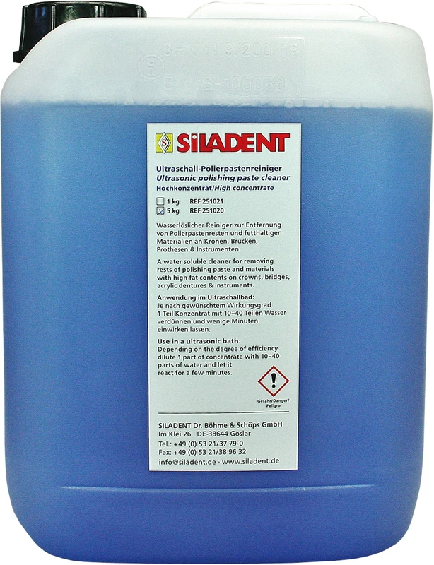 Ultraschall-Polierpastenreiniger Flasche 5 kg