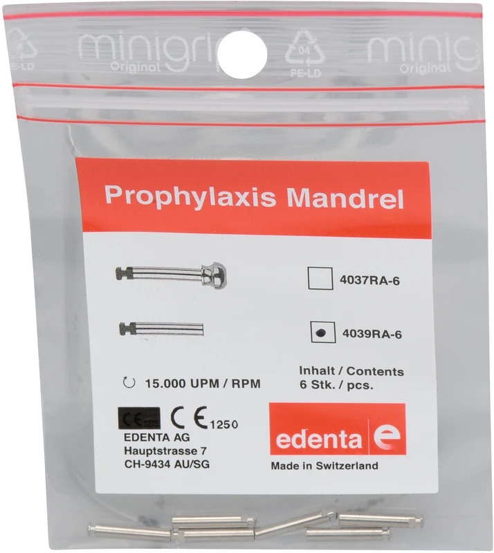 Mandrell Screw-In Packung 6 Stück RA, 13 mm, screw