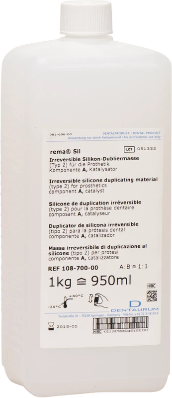 rema® Sil Flasche 1 Liter Komponente A