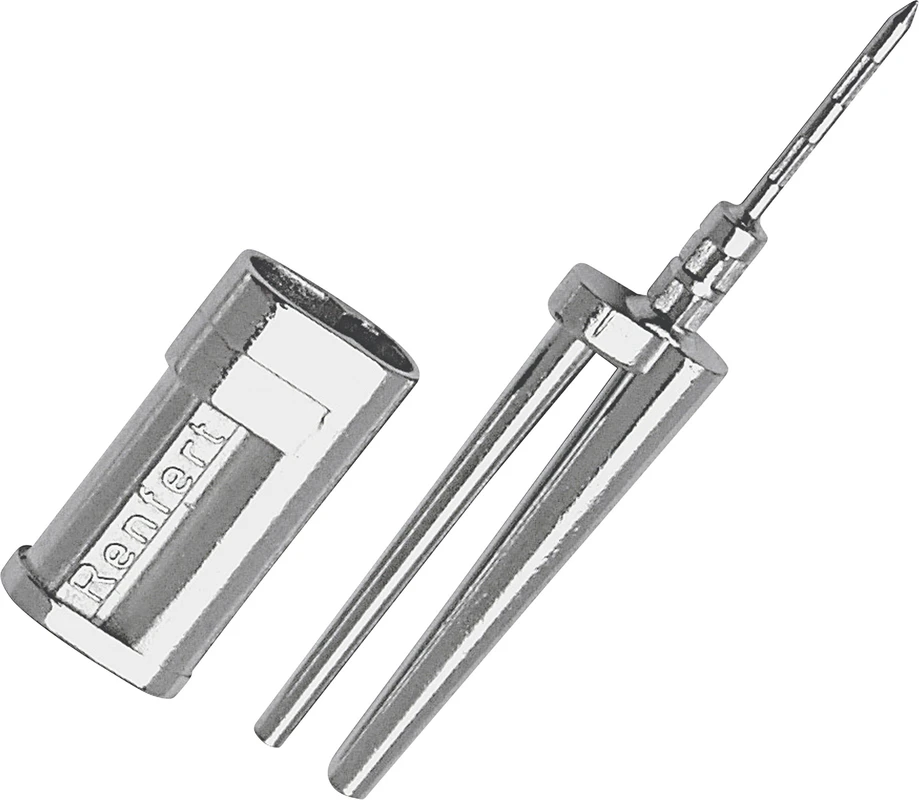 Bi-Pin mit Steckstift Packung 100 Stück mit Hülse lang Bi-Pin mit Steckstift Packung 100 Stück mit Hülse lang