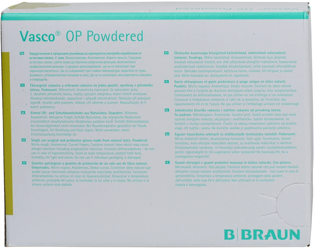 Vasco® OP Powdered B. Braun