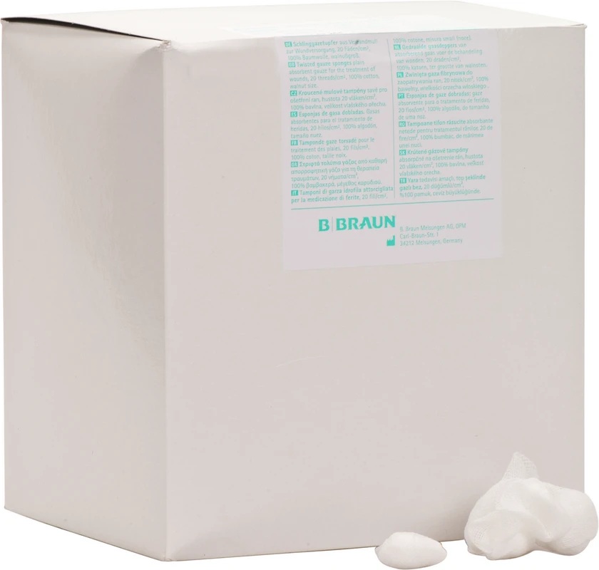 Askina® Schlinggazetupfer Packung 1.000 Stück unsteril, Walnuss