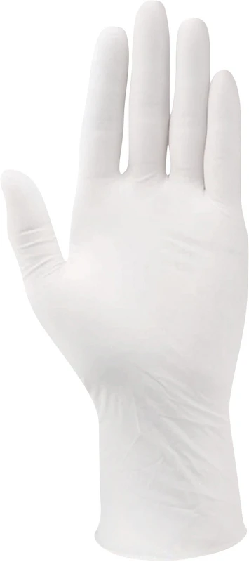 Unicare Classic Latex Packung 100 Stück gepudert, weiß, Größe L