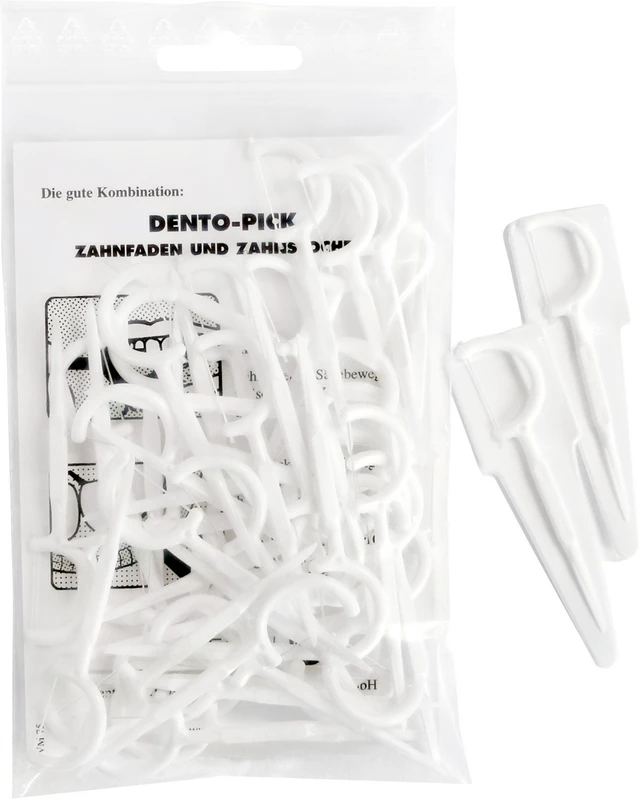 DENTO-PICK Packung 50 Stück, 2 Etuis