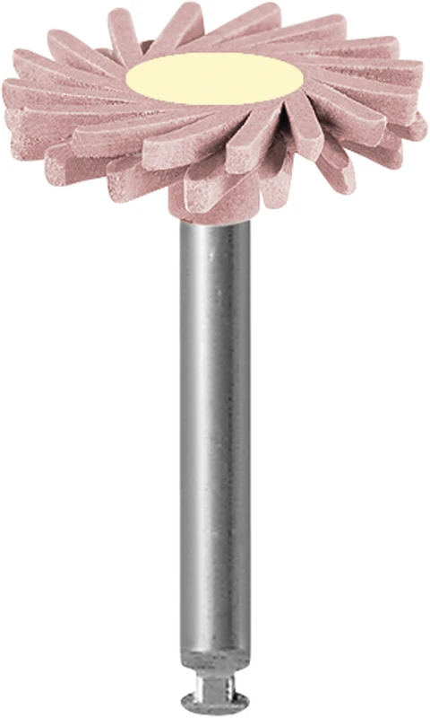 COMP POL DIA Packung 2 Polierer rosa mittel, RA, Figur 9591, ISO 140