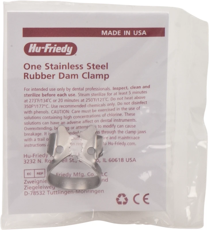Kofferdam-Klammern Stück UK mit 13A Klammerpaar, gezacktes Klammermaul RDCM13A