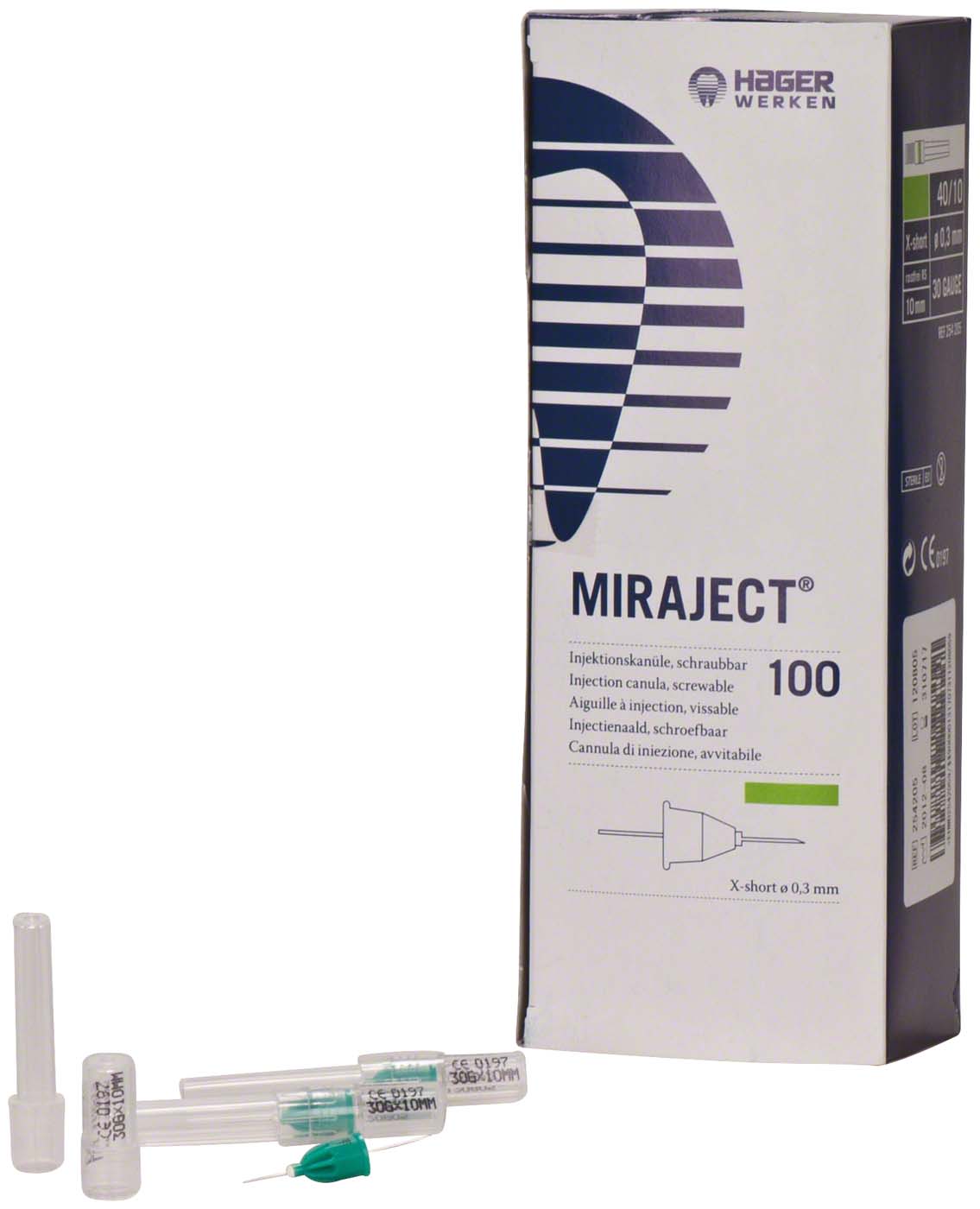 MIRAJECT® Injektionskanülen Hager &amp; Werken