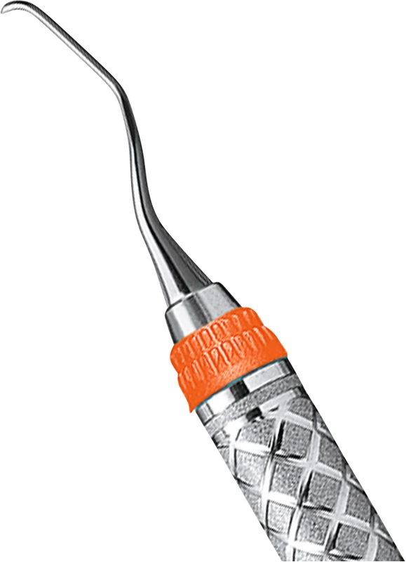 Küretten Gracey Mini Five EverEdge™ 2.0 Stück Figur 15/16, mesial, Griff #9, orange
