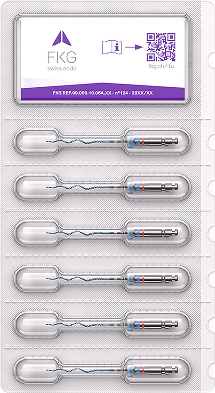 FKG XP-endo® Rise Shaper Packung 6 Stück 21 mm, ISO 030, Taper.04