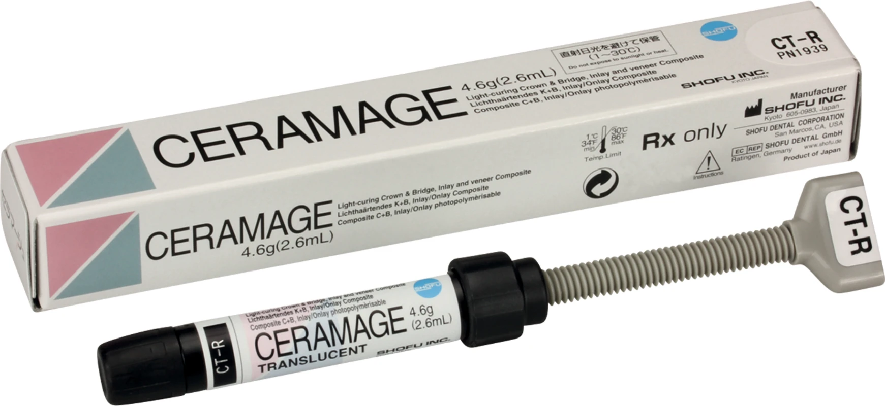 CERAMAGE Spritze 4,6 g hals transluzenz R