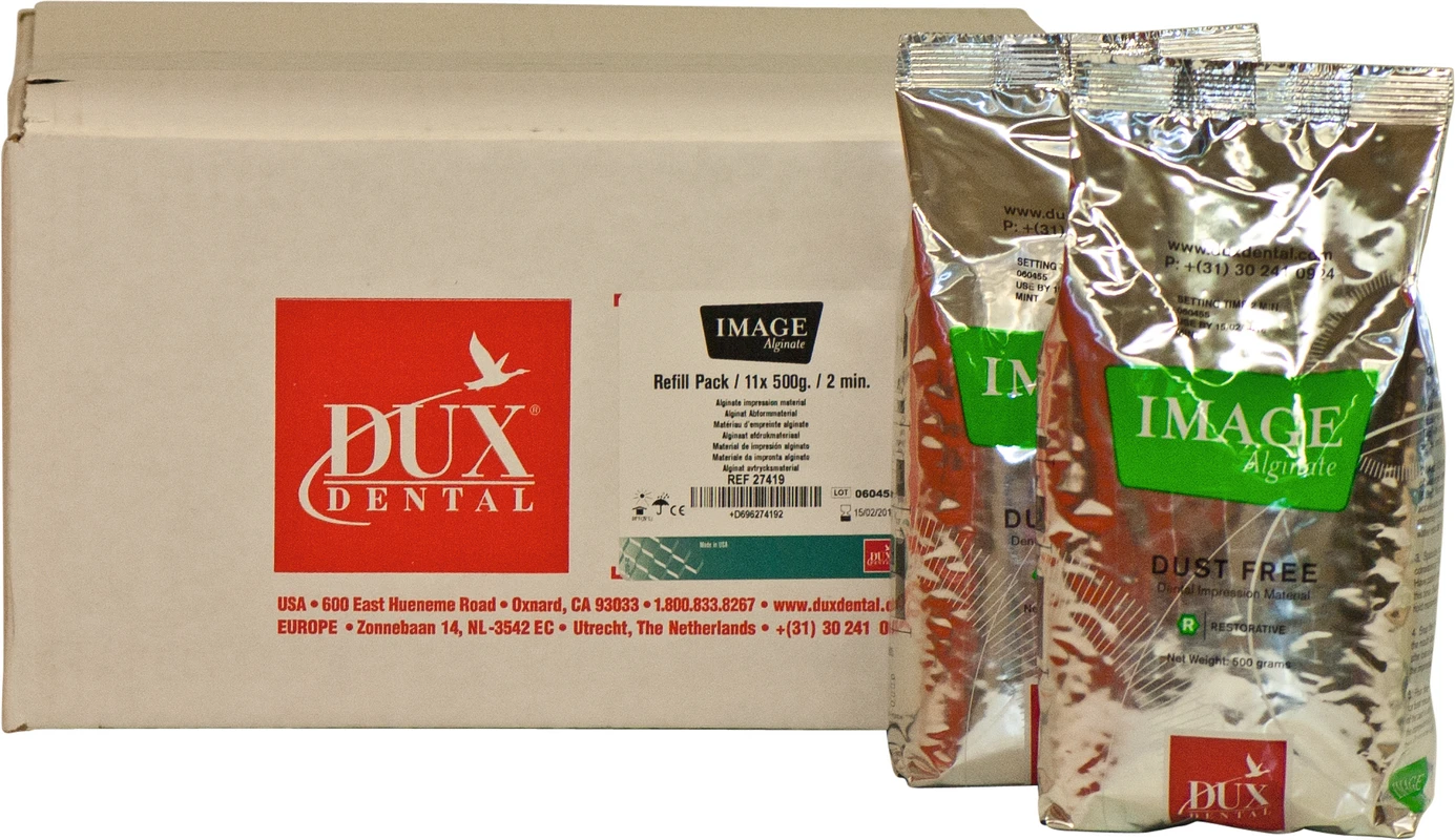 IMAGE Alginate Packung 11 x 500 g Beutel SH, Minze, grün
