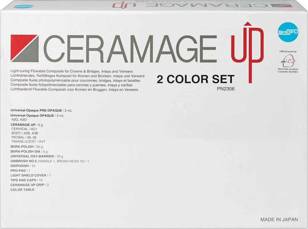 CERAMAGE UP 2 Color Set CERAMAGE UP SHOFU