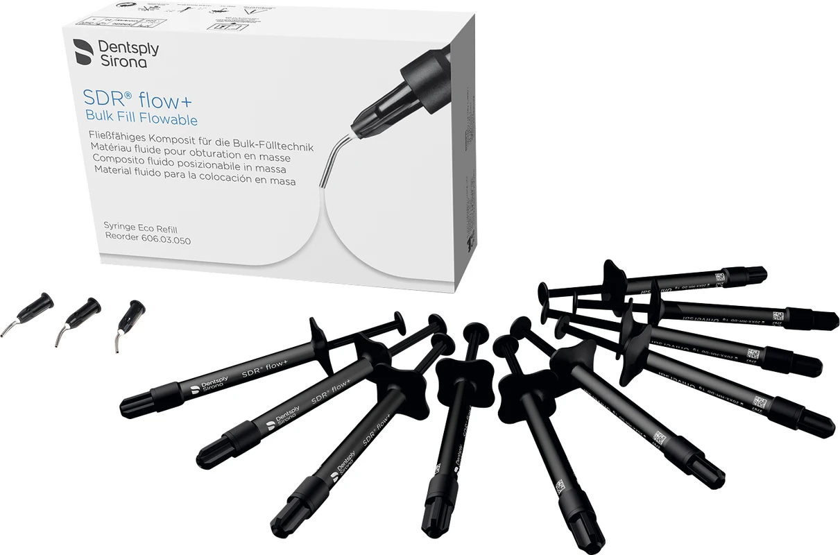 SDR® flow+ Packung 10 x 1 g Spritze universal