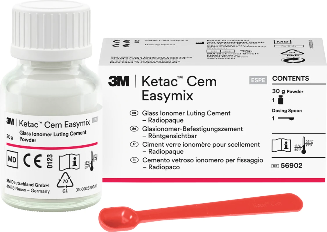 Ketac™ Cem Easymix Packung 30 g Pulver