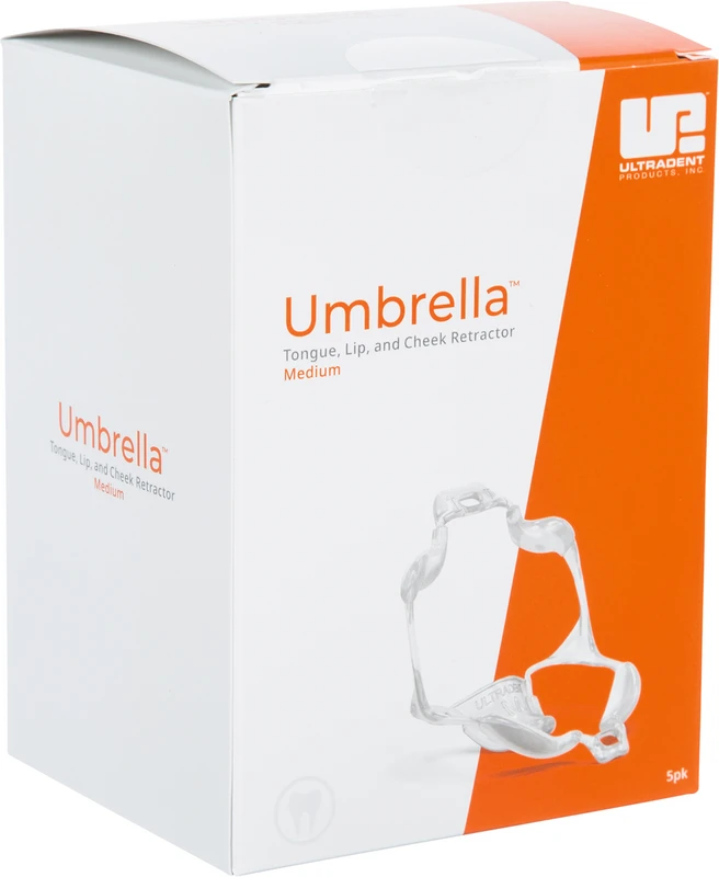 Umbrella™ Zungen-, Lippen- und Wangenhalter Packung 5 Stück medium