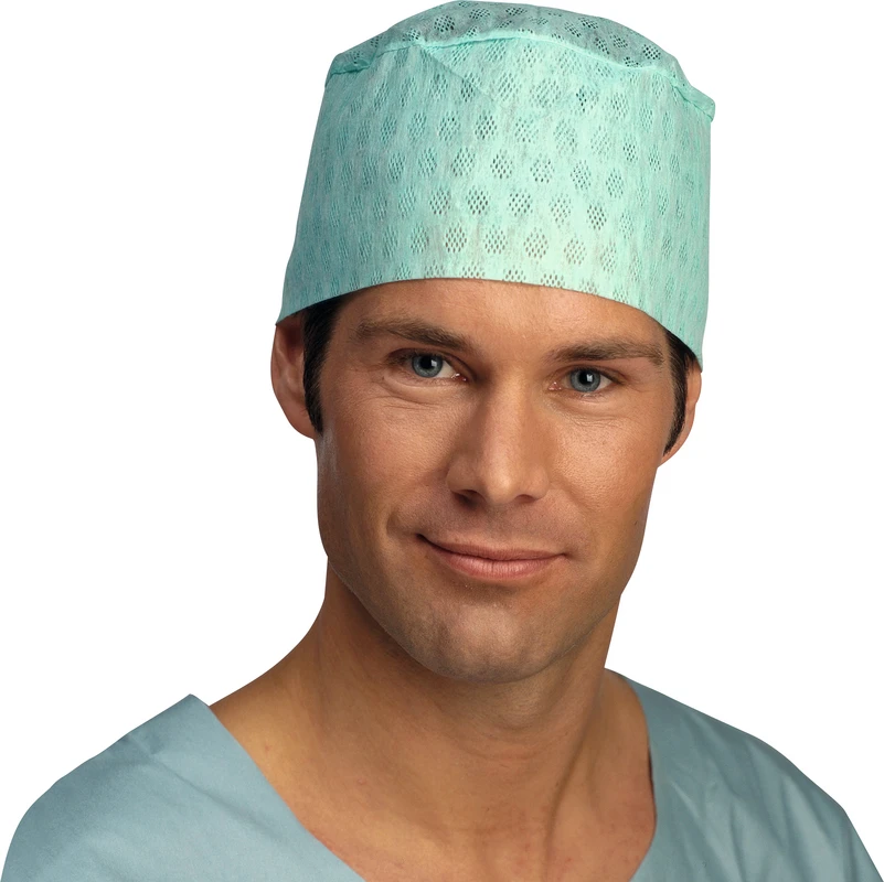 BARRIER® OP-Haube Elast Packung 140 Stück grün