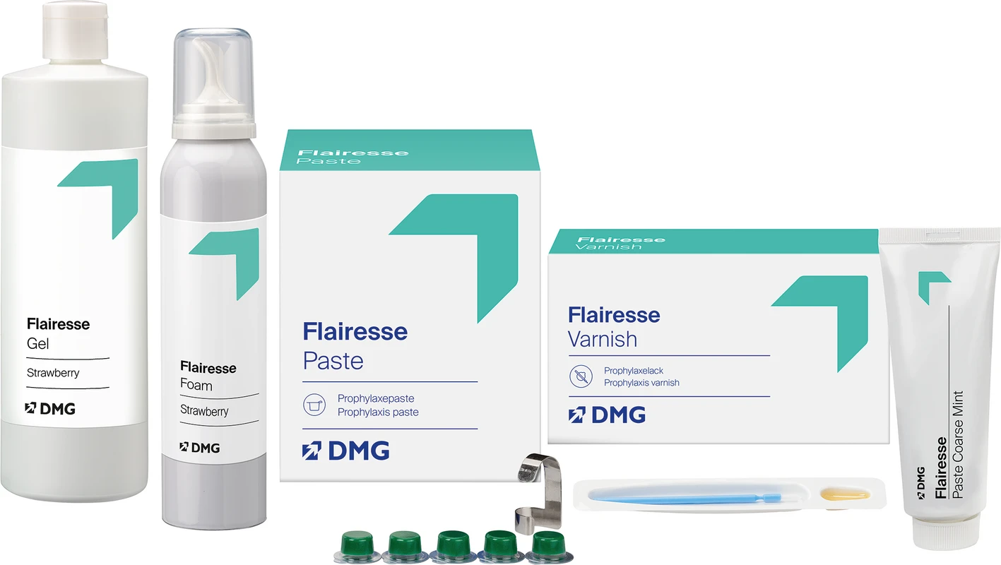 Flairesse Prophylaxelack Packung 35 x 0,4 g Single Dose Melone