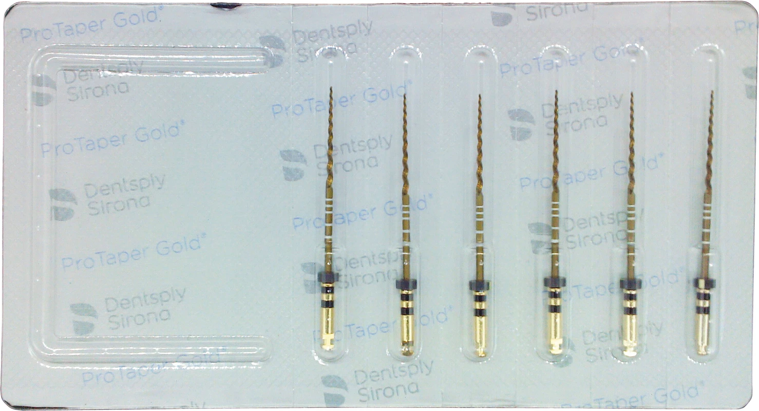 ProTaper Gold® Packung 6 Stück 31 mm, Gr. F4