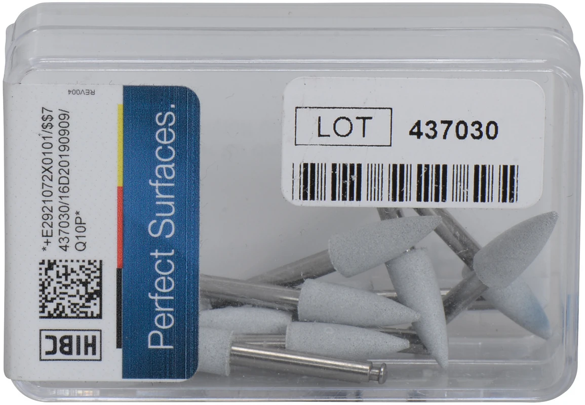 EVE UNIVERSAL Packung 10 Stück weiß mittel, RA, Figur Flamme, 4,5 x 12 mm