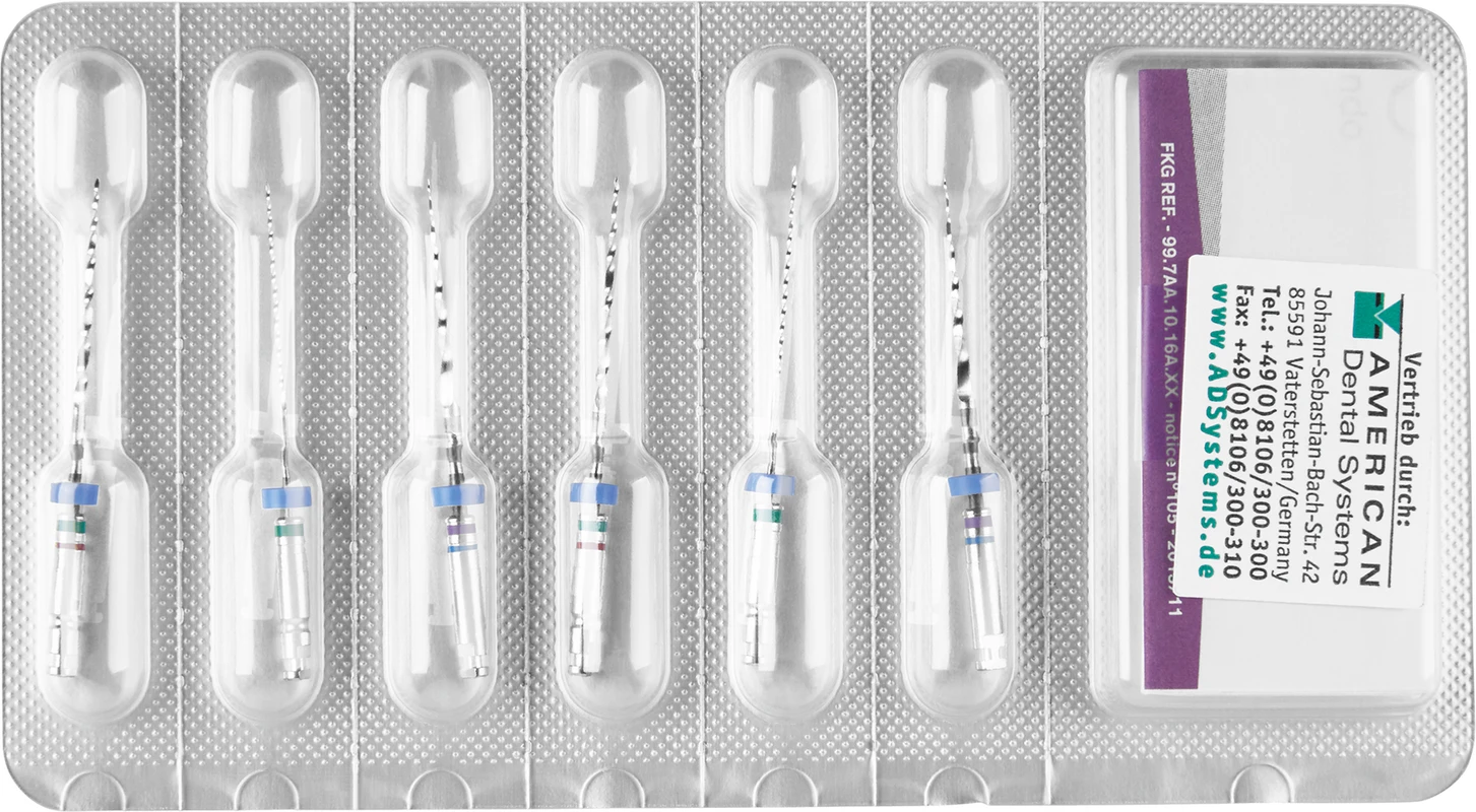 FKG BT-Race steril Packung 6 Stück 25 mm (BT1, BT2, BT3)