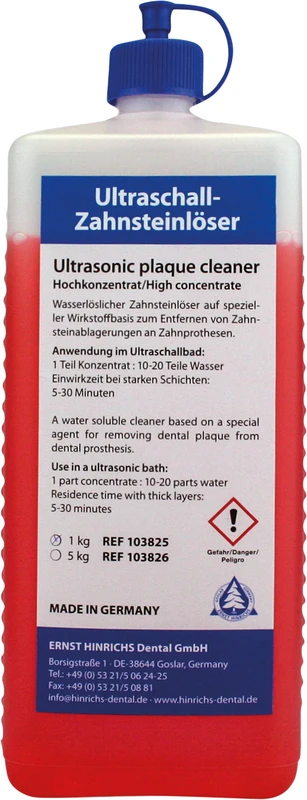 Ultraschall-Zahnsteinlöser Flasche 1 kg