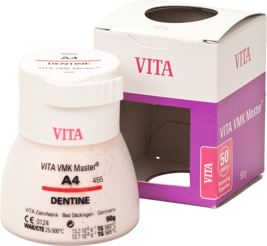 VITA VMK Master® VITA classical A1-D4® Dose 50 g Pulver dentine A4 VITA VMK Master classical A1-D4® VITA