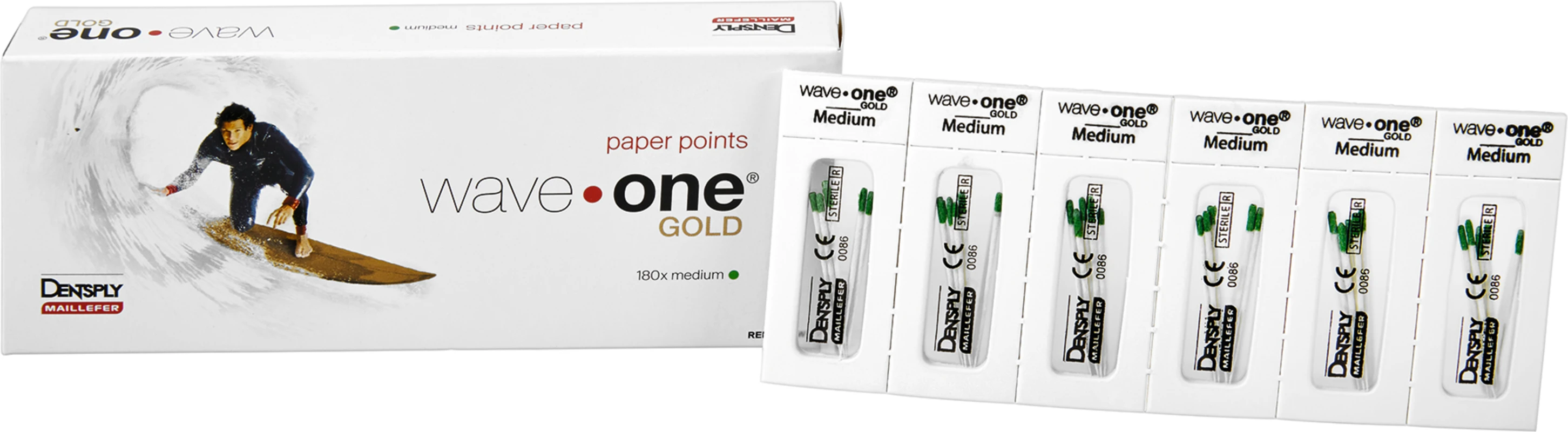 WaveOne® Gold Papierspitzen Dentsply Sirona