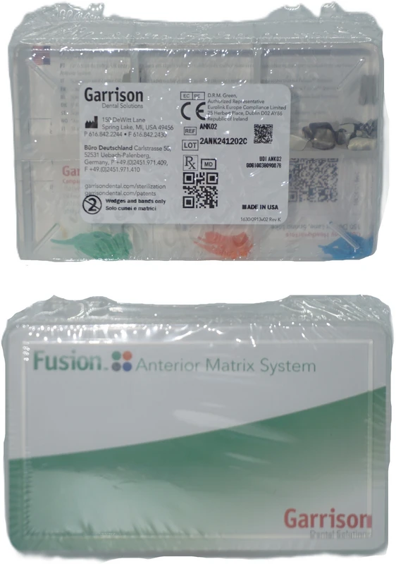 Fusion™ Anterior Frontzahnmatrizensystem Fusion™ Anterior Frontzahnmatrizensystem Garrison Dental Solutions
