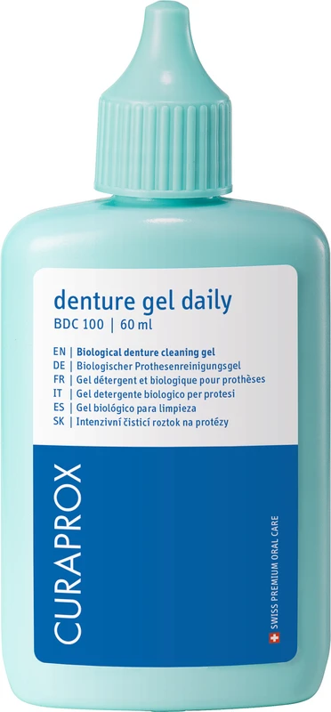 CURAPROX BDC Flasche 60 ml Prothesen-Reinigungsliquid daily