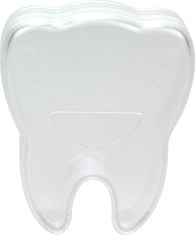 Zahnboxen Stück weiß, Abmessung (65 x 55 x 15 mm)