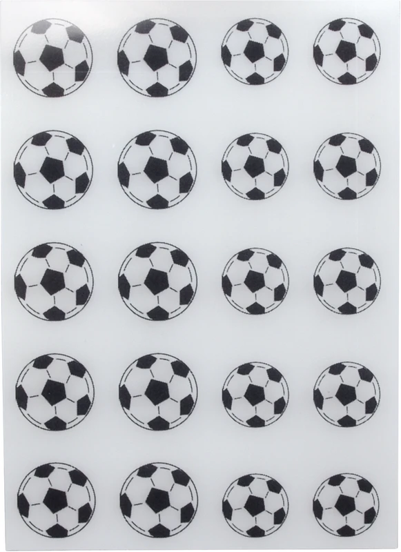 Einlegemotive Packung 20 Stück Fußball