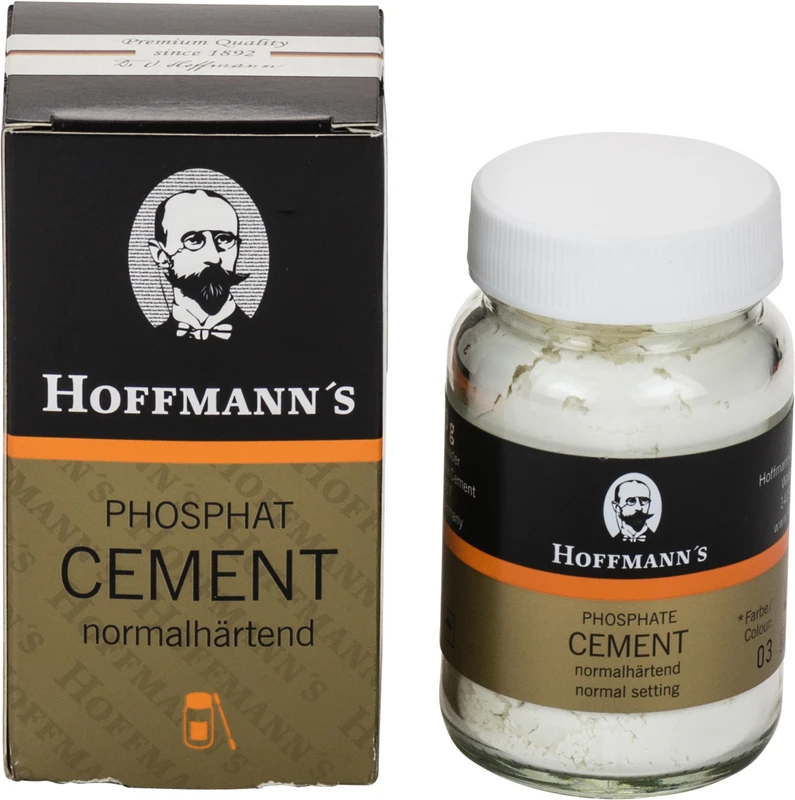 HOFFMANN´S CEMENT Packung 100 g Pulver normalhärtend weißlich gelb