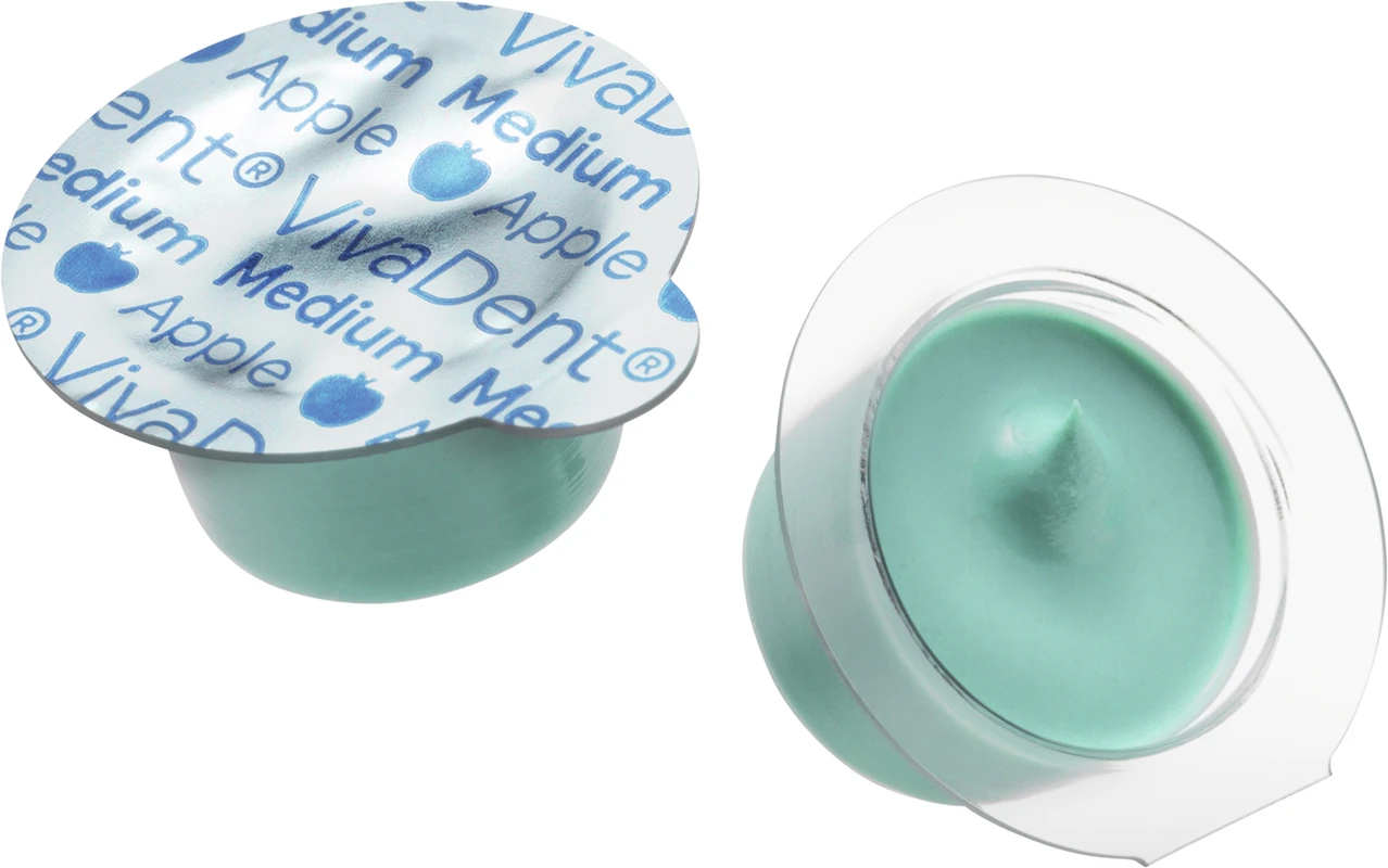 VivaDent® Polishing Paste Packung 200 x 1,8 g Single Dose mittel, apfel