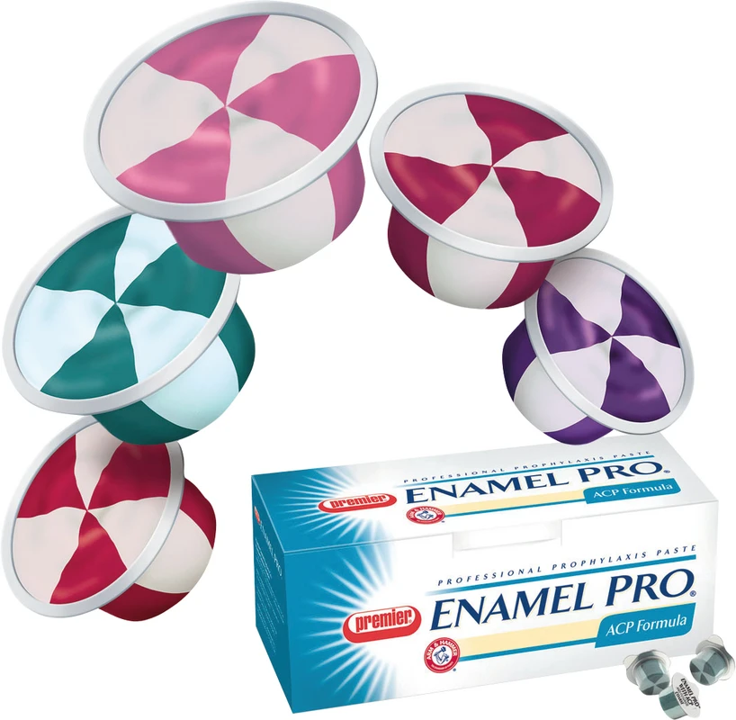 Enamel Pro® Packung 200 x 2 g Single Dose mit Fluor Mint, mittel