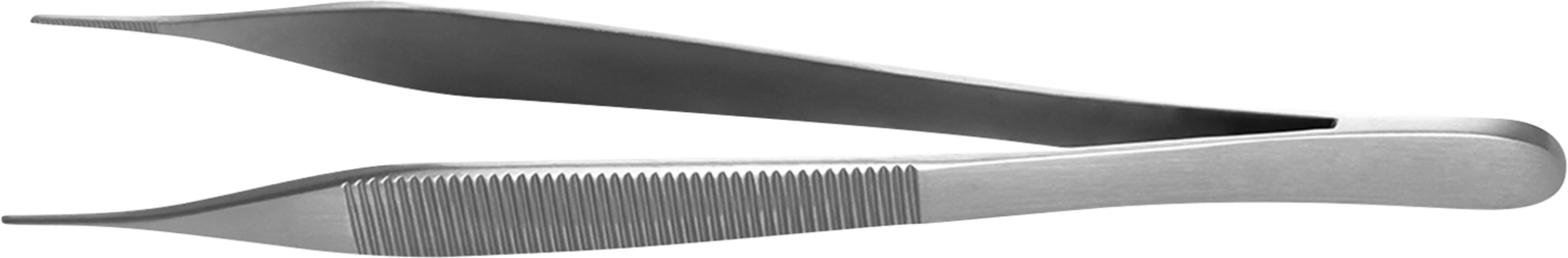 Gewebepinzette nach Adson Stück anatomisch, 120 mm, schmal, gerade