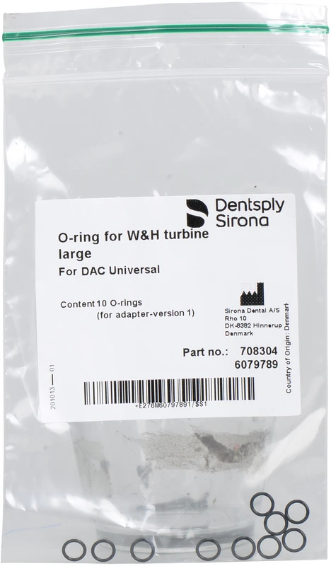 O-Ringe Packung 10 Stück für W&amp;H DAC Universal