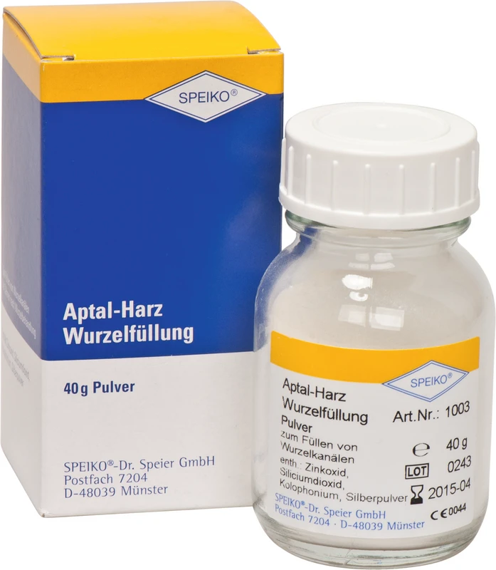 Aptal-Harz Wurzelfüllung Packung 40 g Pulver