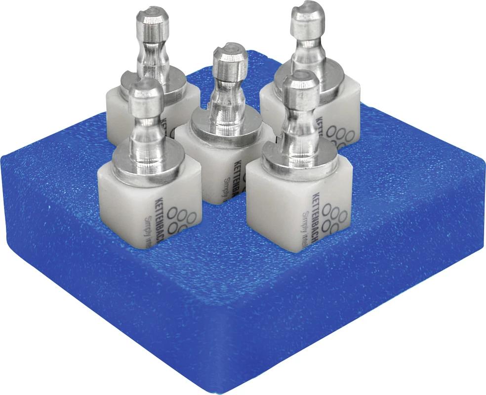 VISALYS® BIOCERAMIC BLOCK Packung 5 Stück Implant Chroma, &oslash; L, A0
