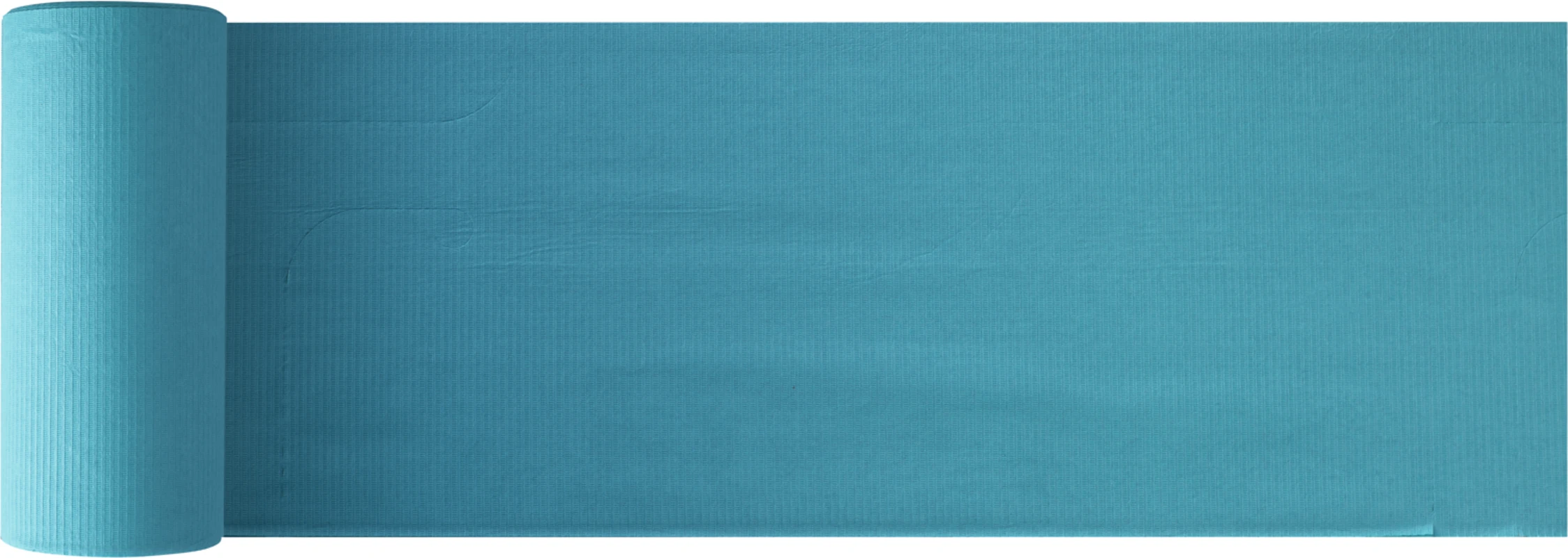 Monoart Patientenumhänge Kunststoff/Papier Rolle 80 Stück lagunablau, 61 x 53 cm