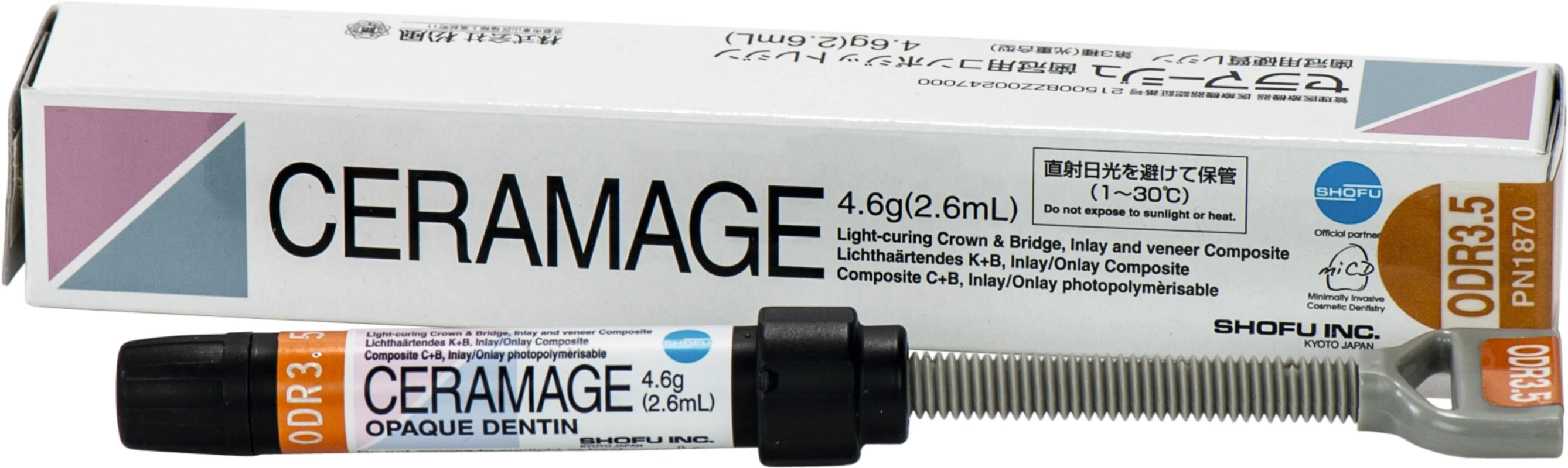 CERAMAGE Spritze 4,6 g opaque dentin R3,5