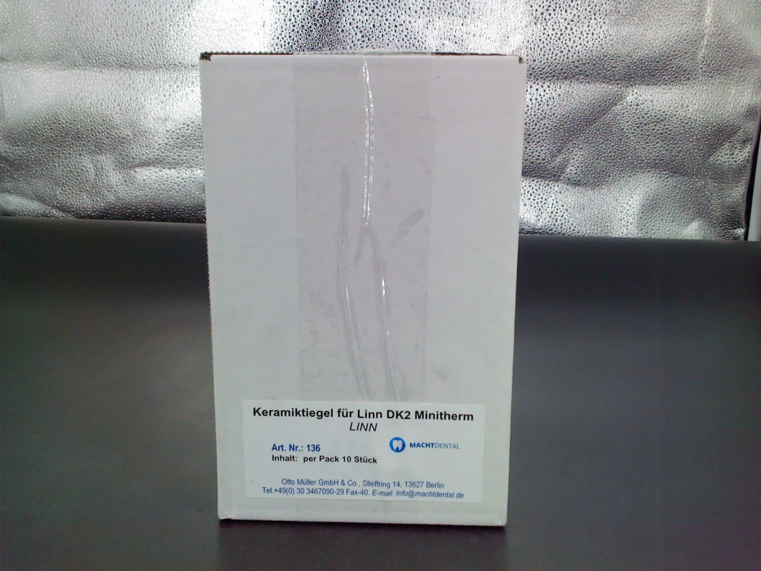 Keramiktiegel für Linn DK2 Packung 10 Stück, 77 mm hoch, Ø 43 mm Keramiktiegel für Linn DK2 Packung 10 Stück, 77 mm hoch, Ø 43 mm