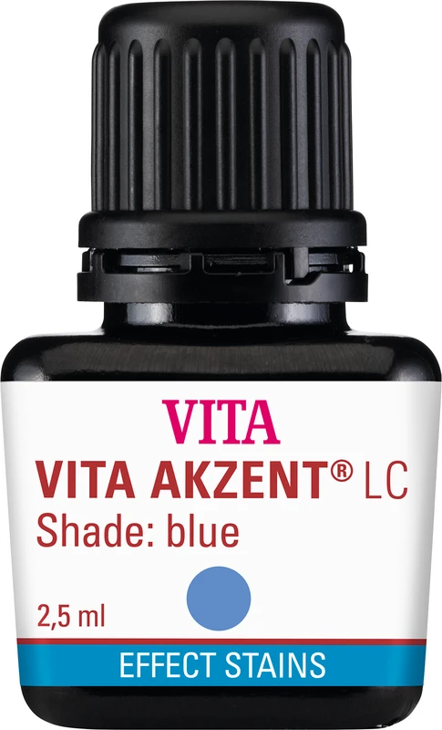 VITA AKZENT® LC Flasche 2,5 ml Effektfarben effect stains blau