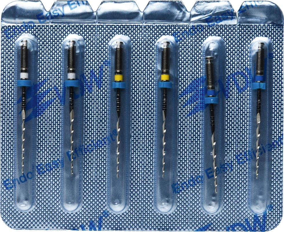 Mtwo® Sortiment 6 Instrumente 25 mm, Taper.04-07, ISO 045-060