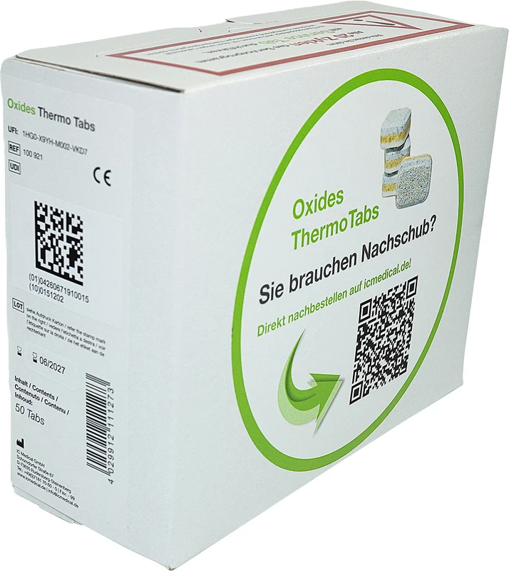 oxides® Thermo Tabs Packung 50 Stück