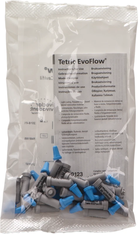 Tetric EvoFlow® Packung 20 x 0,2 g Cavifil bleach M