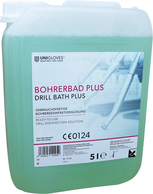 Bohrerbad plus Unigloves