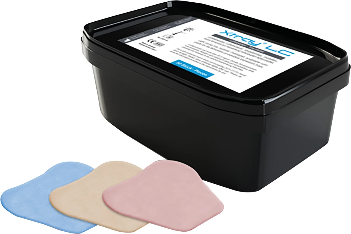Xtray® LC Packung 50 Stück rosa opaque, 2,2 mm