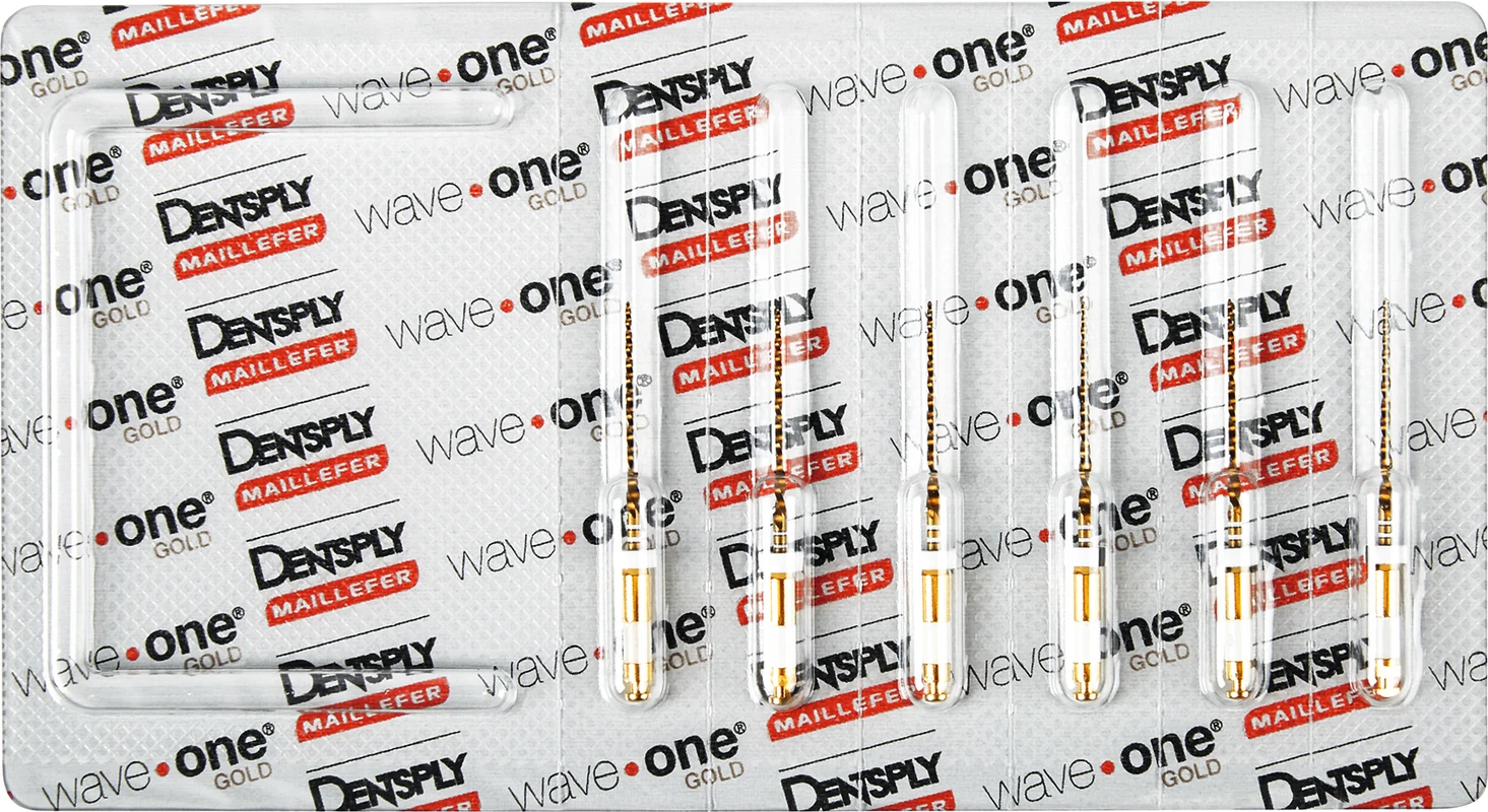 WaveOne® Gold Packung 6 Stück LARGE, 21 mm, Taper.05 ISO 045