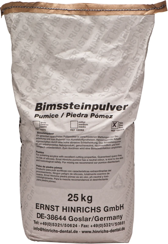 Bimssteinpulver Sack 25 kg fein